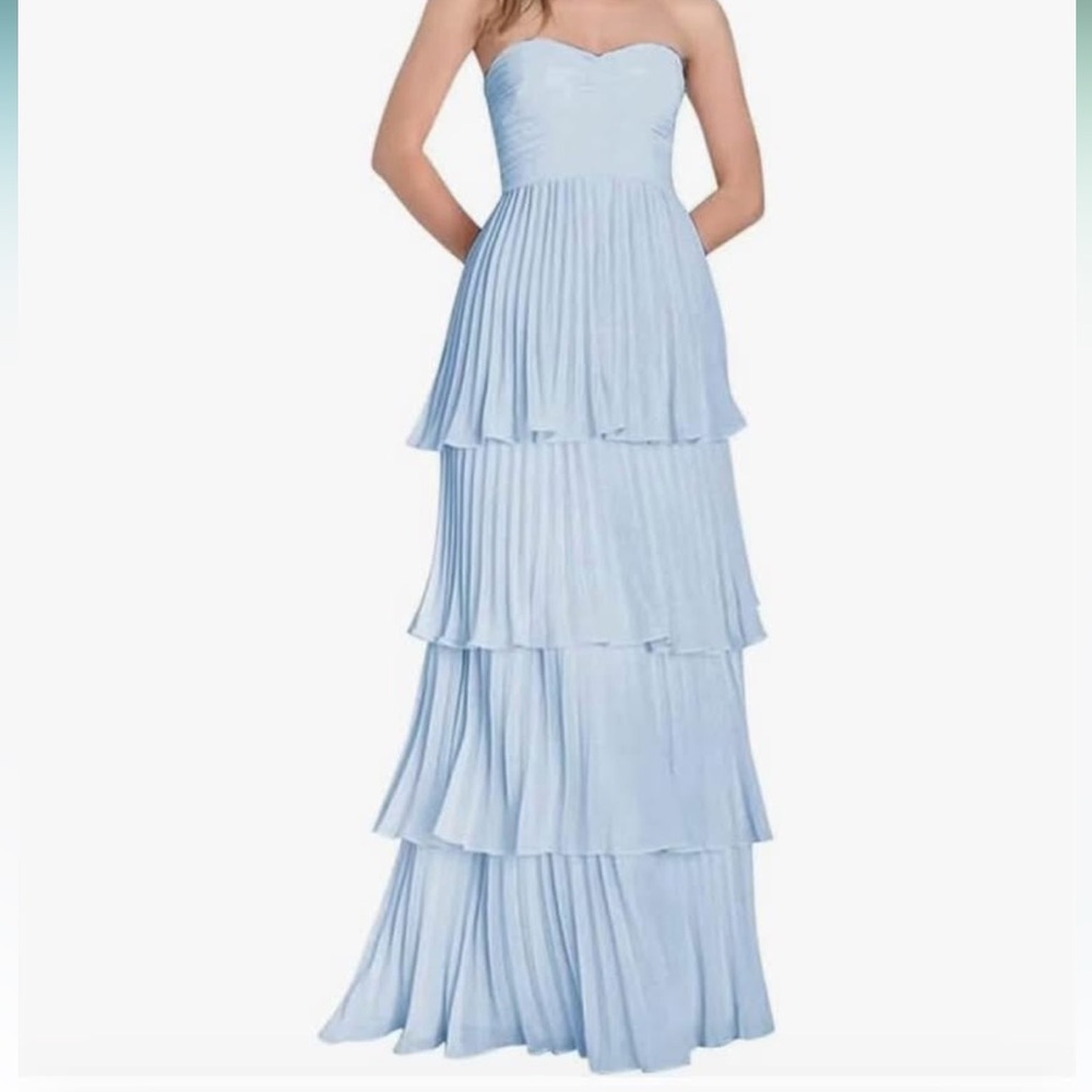 Blue Bridesmaid Dress